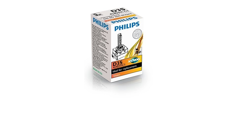 D3S Philips Vision Xenon autolamp 42403VIC1