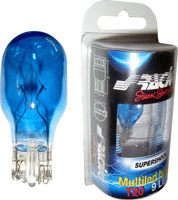 Simoni Racing T15 Halogeen Lamp 12V/16W Superwhite, 1 Stuk