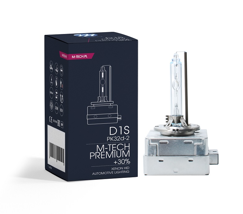 D1S 4300K M-tech Premium Xenon lamp +30