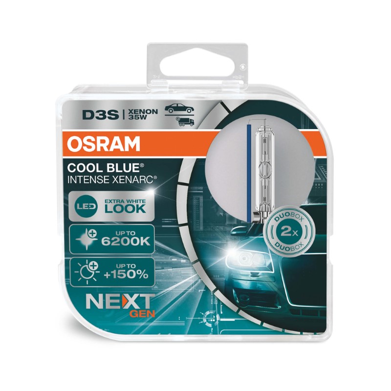 D3S Xenon lamp Osram Cool Blue Intense NextGen 35w 2 stk