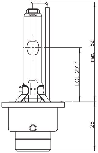 D4S Classic XENARC 66440CLC Osram Lamp