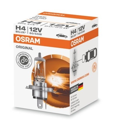 Osram Original H4 BiLux Lamp 60/55W 12v 64193