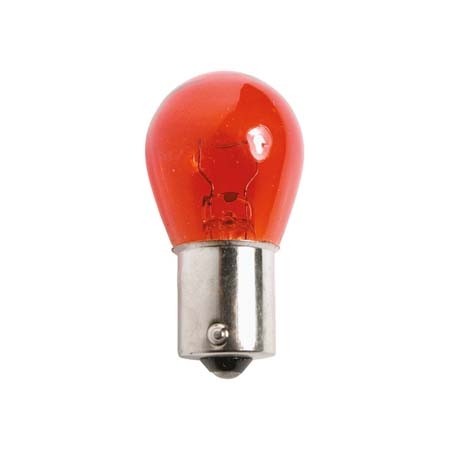 Gloeilamp 21W BA15s sym. oranje 2st bls