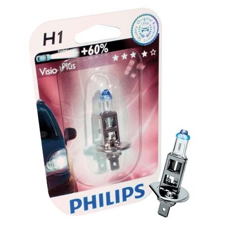 Philips 12258VPB1 H1 VisionPlus 55W 12V blister