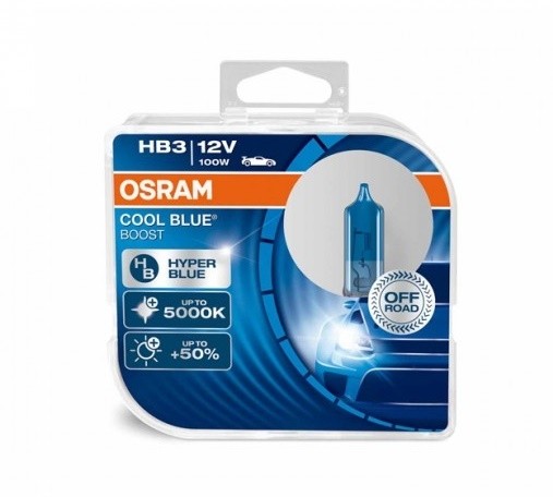 Osram Cool Blue Boost HB3 Halogeen lampen - 12V/100W 2pcs