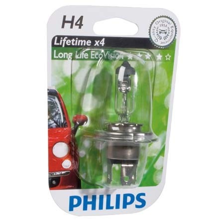 Philips 12342LLECOB1 H4 EcoVision 55W 12V blister