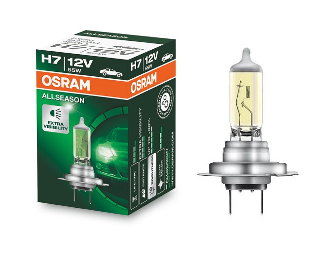 Osram All Season Super H7 55W 12V Geel