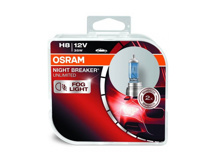 Osram Night Breaker Unlimited H8 2pcs/box