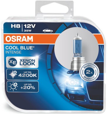 Osram Cool Blue Intense H8 12V 35W 2pcs/box Xenon Look