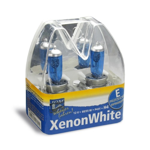 Super white H4 lampen JOM 2pcs