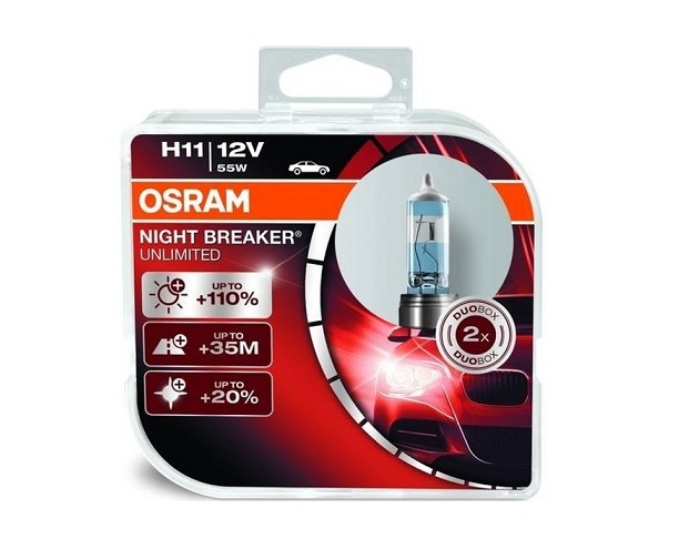 Osram Night Breaker Unlimited H11 2pc